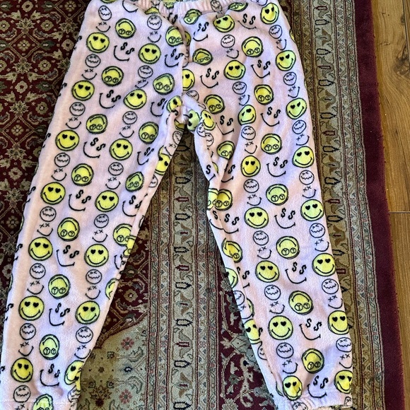 Smiley Face Pajama Pants - Picture 1 of 3